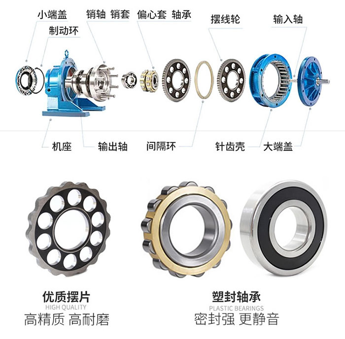 擺線針輪減速機(jī)內(nèi)部結(jié)構(gòu) 擺線針輪減速機(jī)內(nèi)部結(jié)構(gòu)
